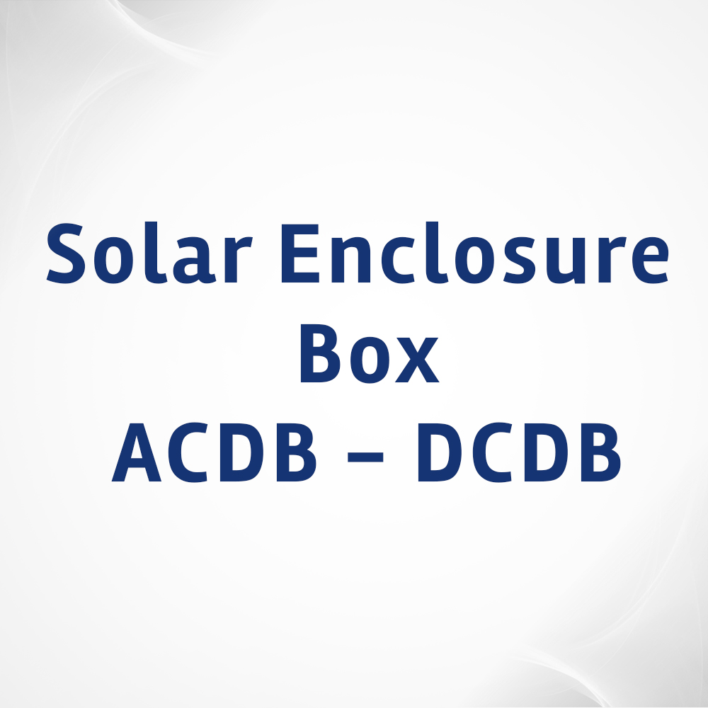 Solar Enclosure Box ACDB - DCDB